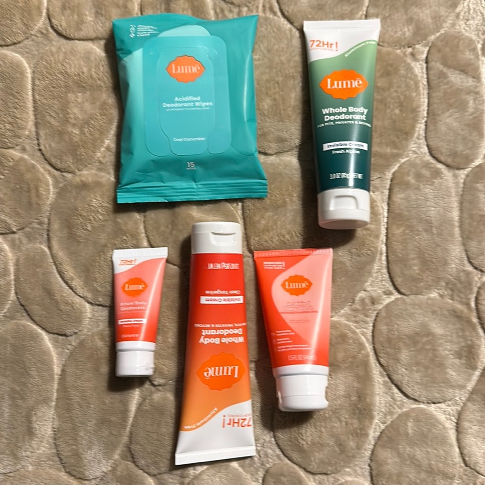 Lumes deodorant, set a five